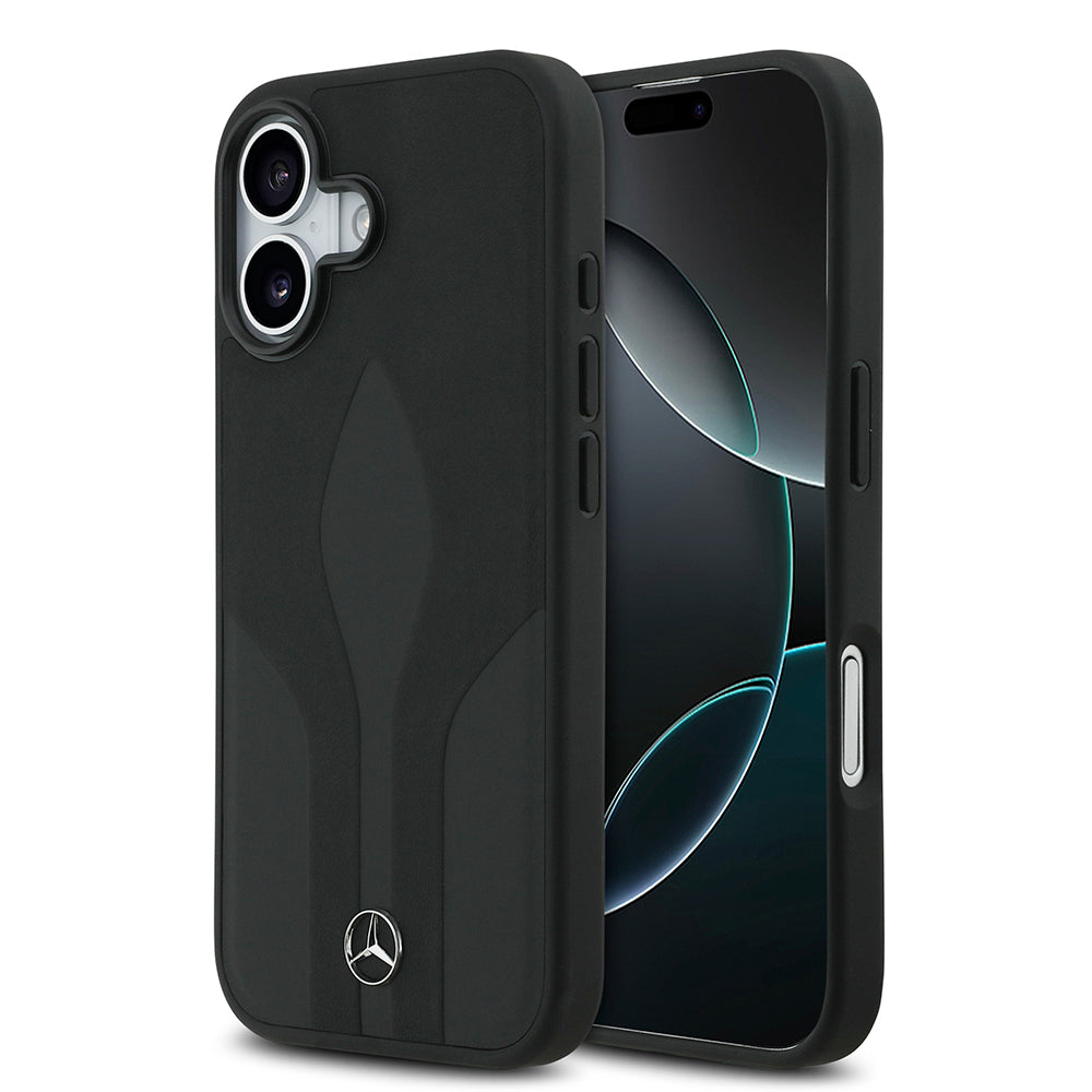 Mercedes Benz iPhone 17 Orjinal Lisanslı M-safe Şarj Özellikli Dokulu Desenli Deri Kılıf Mercedes Benz iPhone 17 Orjinal Lisanslı M-safe Şarj Özellikli Dokulu Desenli Deri Kılıf